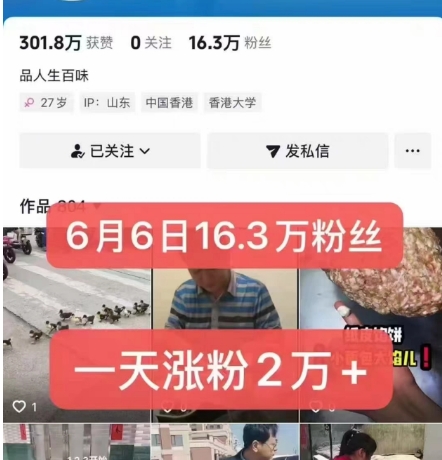 外面卖5000最新抖音搬运涨粉技术，新玩法，一分钟一条，一天涨粉2W，苹果安卓都可用-阿鬼