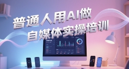 普通一个人用AI做自媒体，助你轻松开启AI自媒体创作之路-阿鬼