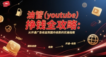 油管(youtube)挣钱全攻略：从开通广告收益到国内收款的实操指南-阿鬼