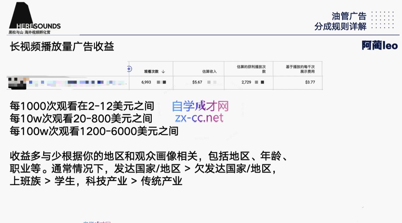 阿蔺Leo·跨境油管视频YouTube实训营(更新2025)-阿鬼