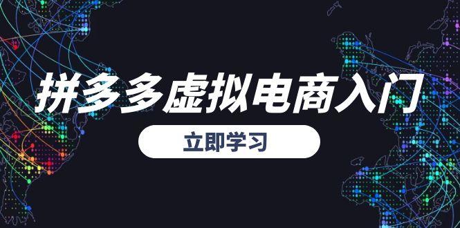 拼多多虚拟电商入门，精准选品方法论，无货源模式起盘技巧-阿鬼