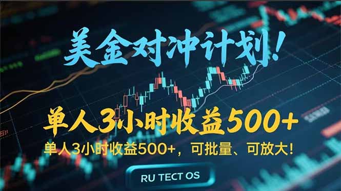 长久稳定的撸美金项目，平均3小时收入 500+，可公司实地考察实地操作！-阿鬼