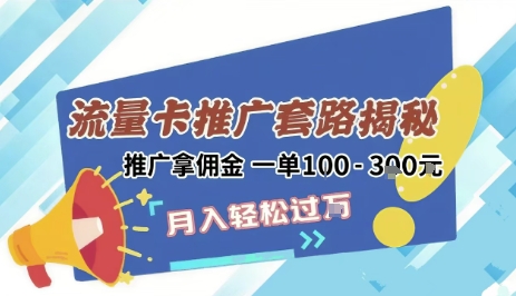 2025年外面卖1500的流量卡项目最新玩法，绿色无门槛对新手非常友好，日入3张+-阿鬼